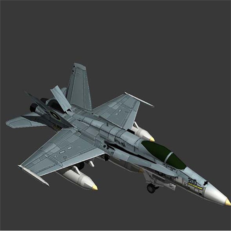 长坡镇3D舰载战斗机模型
